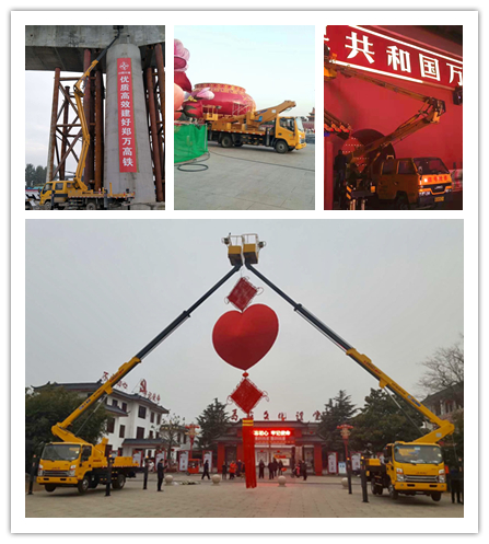 DG视讯高空作业车助力各地重大项目建设