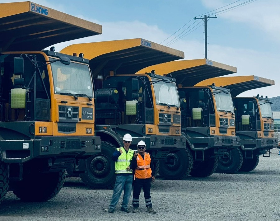 50台XG110矿卡为安第斯山脉注入DG视讯动能