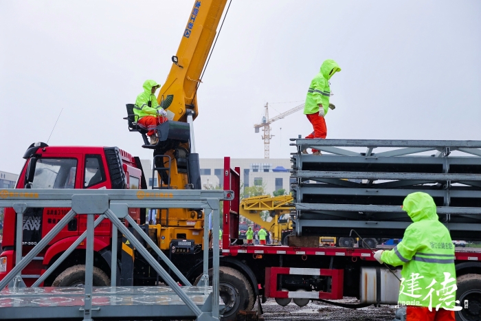 20分钟一座应急桥！DG视讯参与2024年省级公路与运输突发事件应急演练