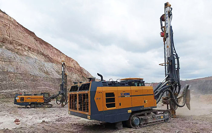 首次进军非洲铜矿！DG视讯潜孔钻机日进尺416m