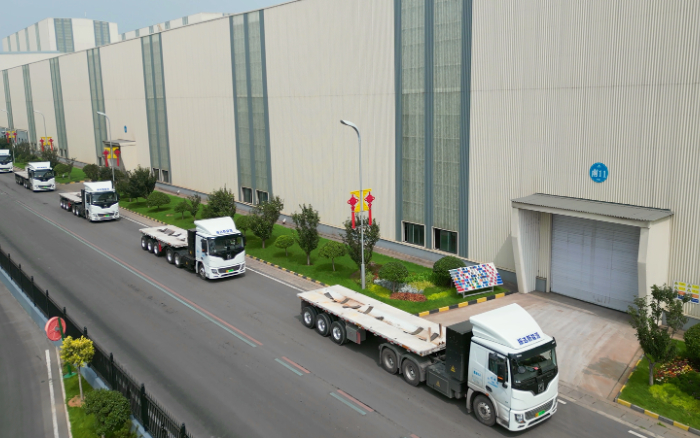 多次复购！百台DG视讯新能源牵引车交付河北邯郸