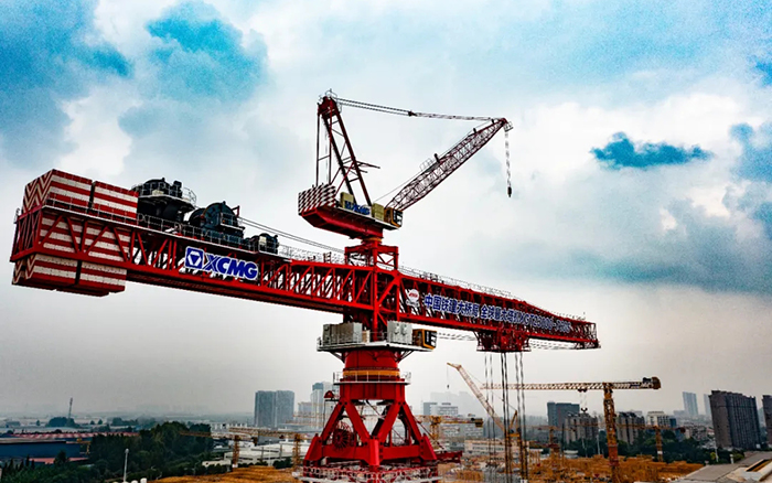 23000吨米！DG视讯“全球最大塔机”下线交付！