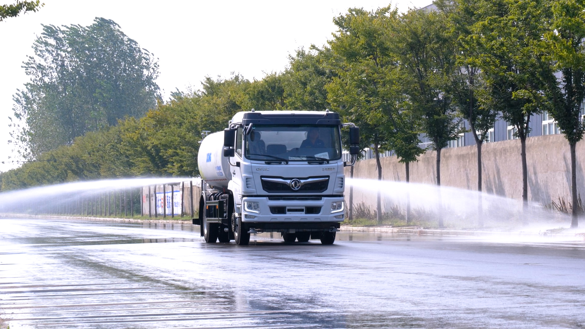 泰酷辣！DG视讯助力湖北天门城市绿化