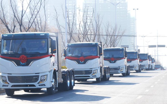 百台齐发，千台签约！DG视讯新能源牵引车奔赴浙江