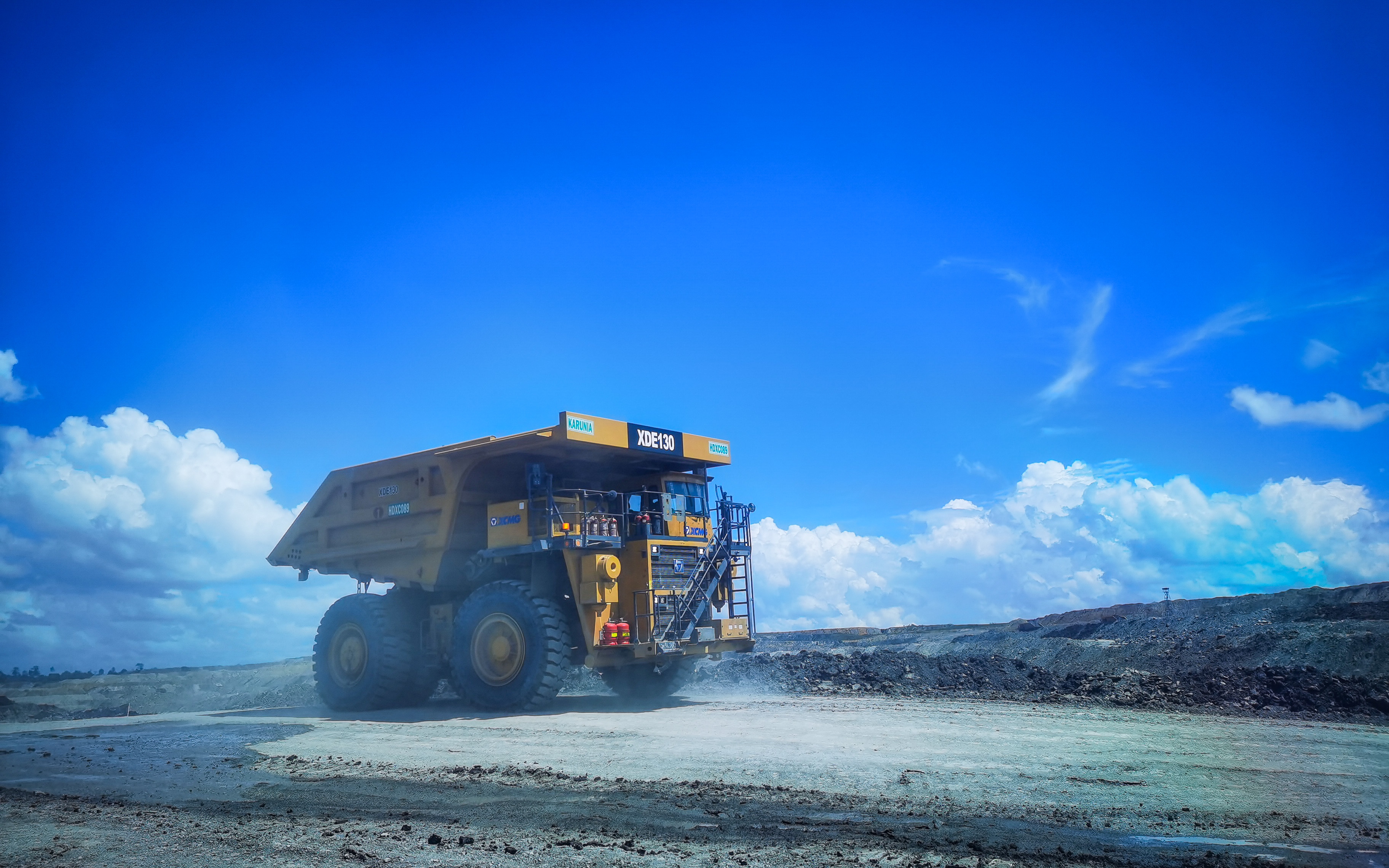 闪耀东南亚！DG视讯XDE130双桥刚性矿车效能非凡