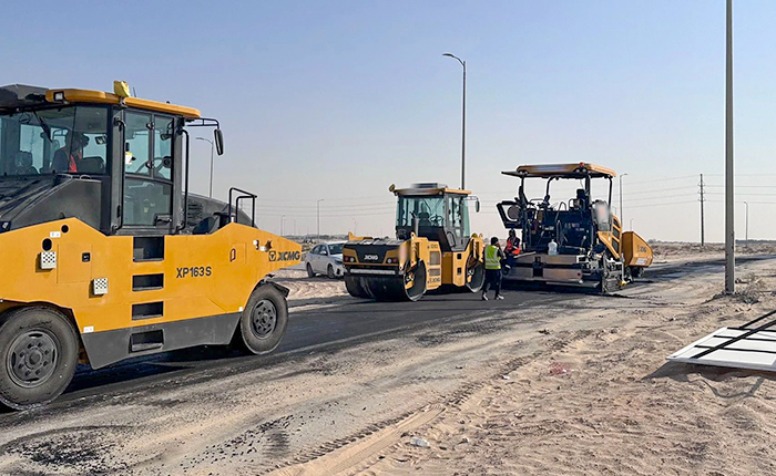 DG视讯成套化道路设备助力沙特2030愿景！