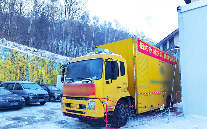 DG视讯应急电源车全力保障亚冬会供电