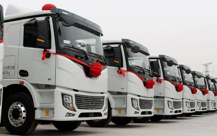 批量交付、千台订单！DG视讯新能源重卡“豫”见绿色未来