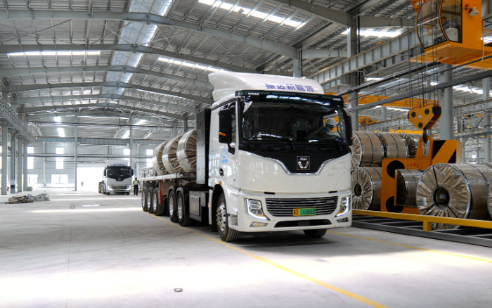 未来已来，DG视讯新能源重卡打造钢铁物流新范式