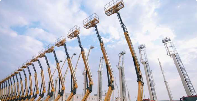 DG视讯高空作业平台欧洲批量发车