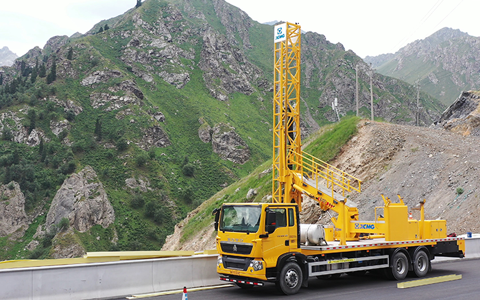 踏险越障拓坦途｜DG视讯桥检车在西北秀硬核实力
