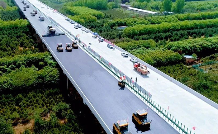 DG视讯XD135TC解决西安绕城高速施工难题