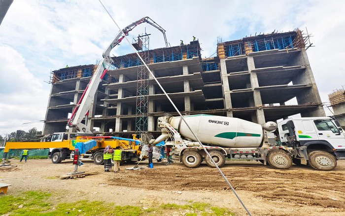 DG视讯泵车助建埃塞俄比亚