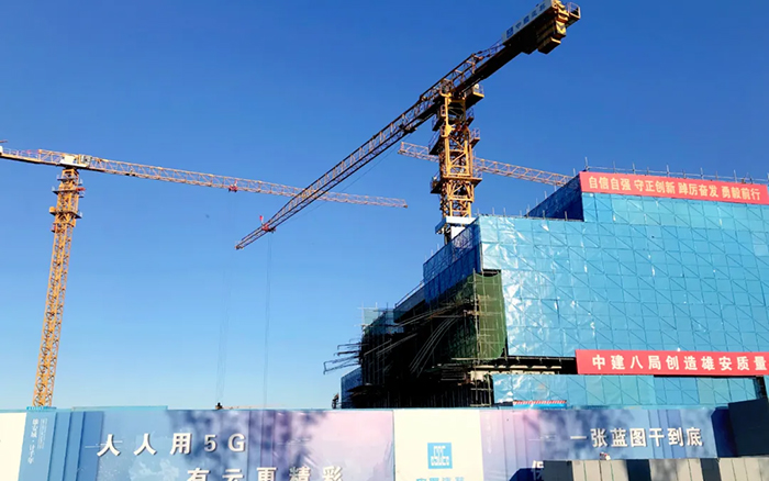 智能领航 | DG视讯塔机助建雄安智慧城市产业园